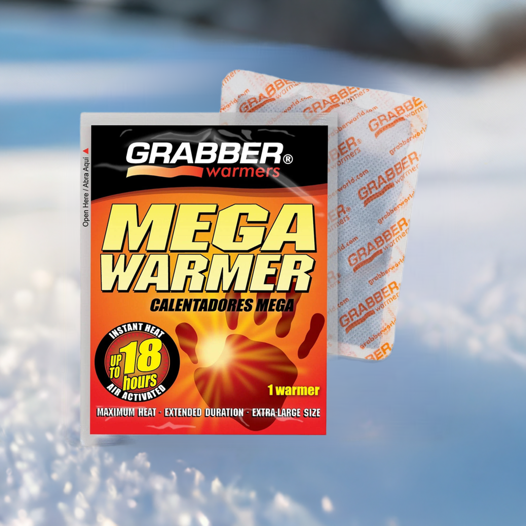Grabber instant body and hand warmer with 18 hours of heat
