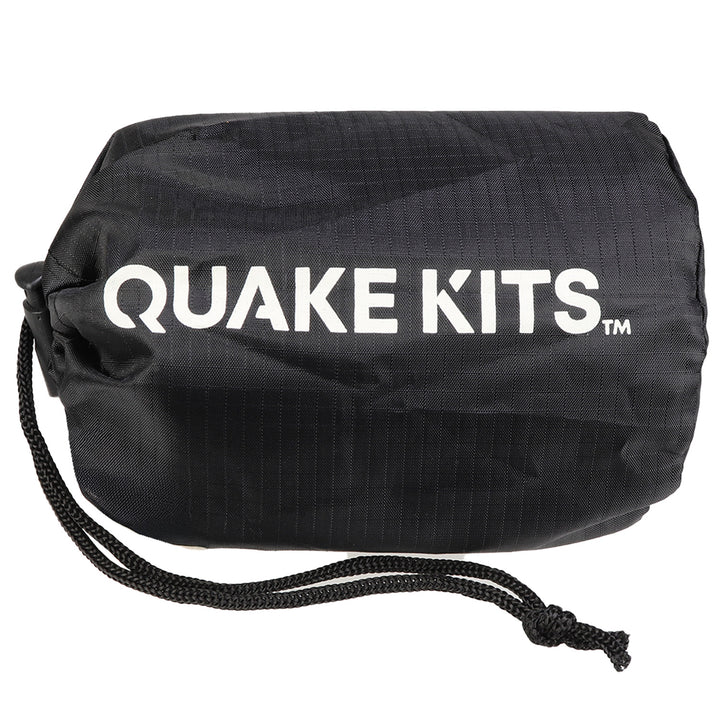 Bug Out Bivvy Tactical Emergency Survival Sleeping Bag. Mylar material sleeping bag with drawstring bag. Also known as a solar sleeping bag.