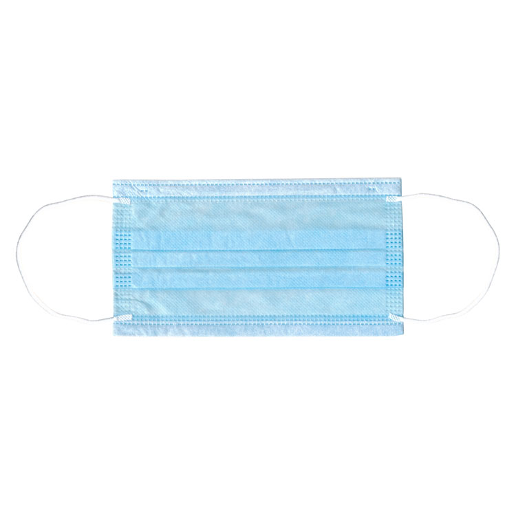 Disposable 3-ply Face Mask, Bag of 3