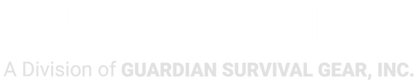 Quake Kits Logo. A Division of Guardian Survival Gear