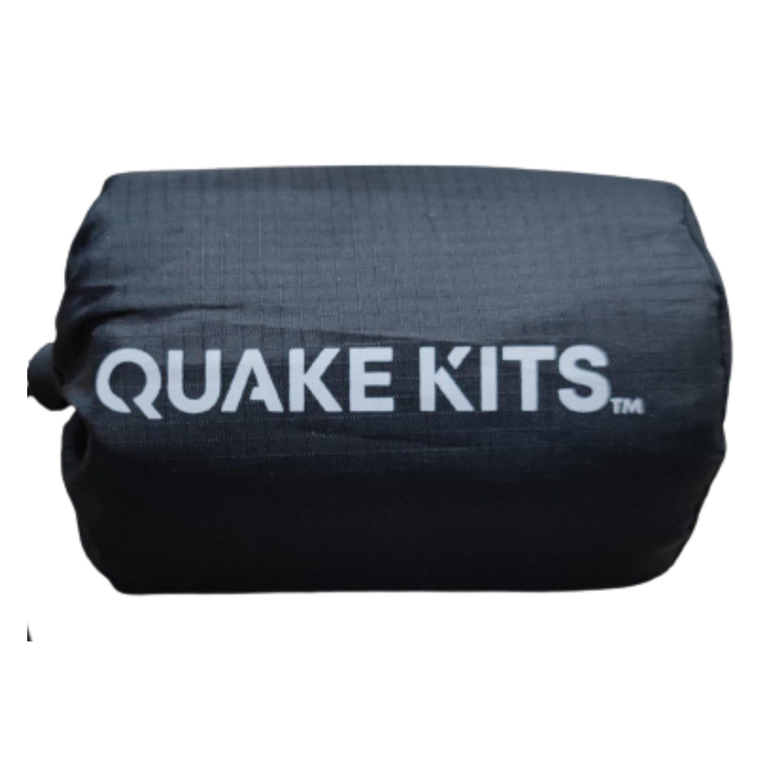 Bug Out Bivvy Tactical Emergency Survival Sleeping Bag. Mylar material sleeping bag with drawstring bag. Also known as a solar sleeping bag.