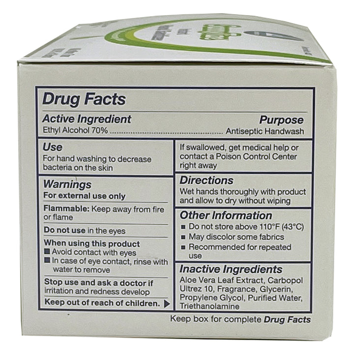 SannyTize Instant Hand Sanitizer, 0.9g Packet, Box of 145