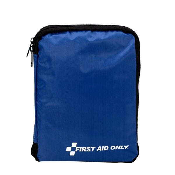 Zipper first aid kit in blue