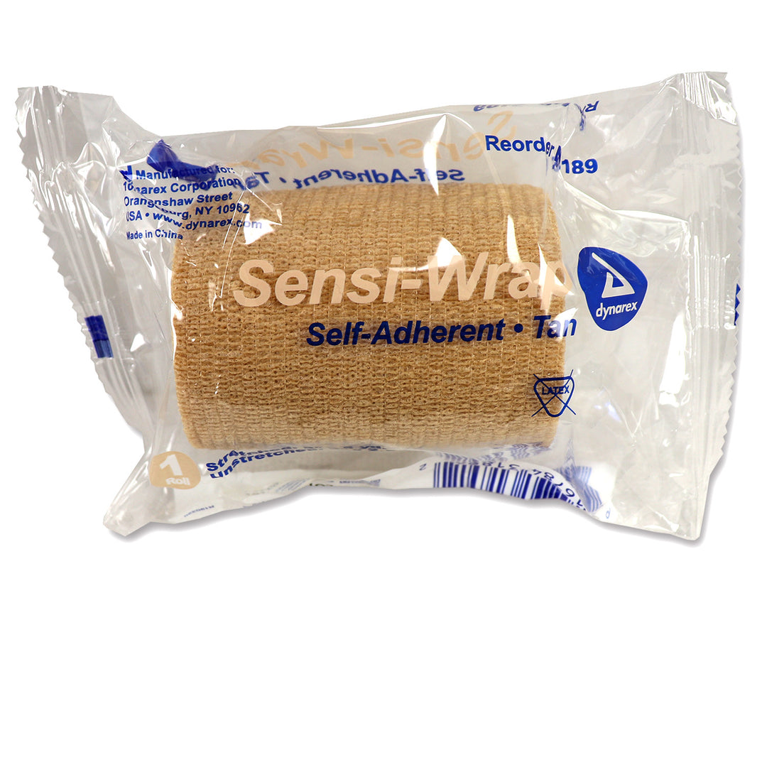 Sensi Wrap, Self-Adherent - Latex Free, 3" x 5 yds, Tan, 1 each