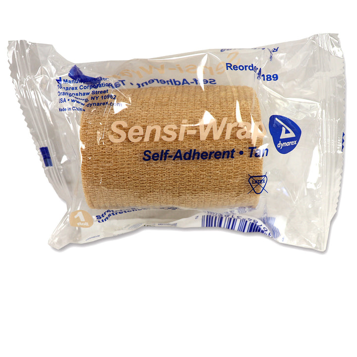 Sensi Wrap, Self-Adherent - Latex Free, 3" x 5 yds, Tan, 1 each