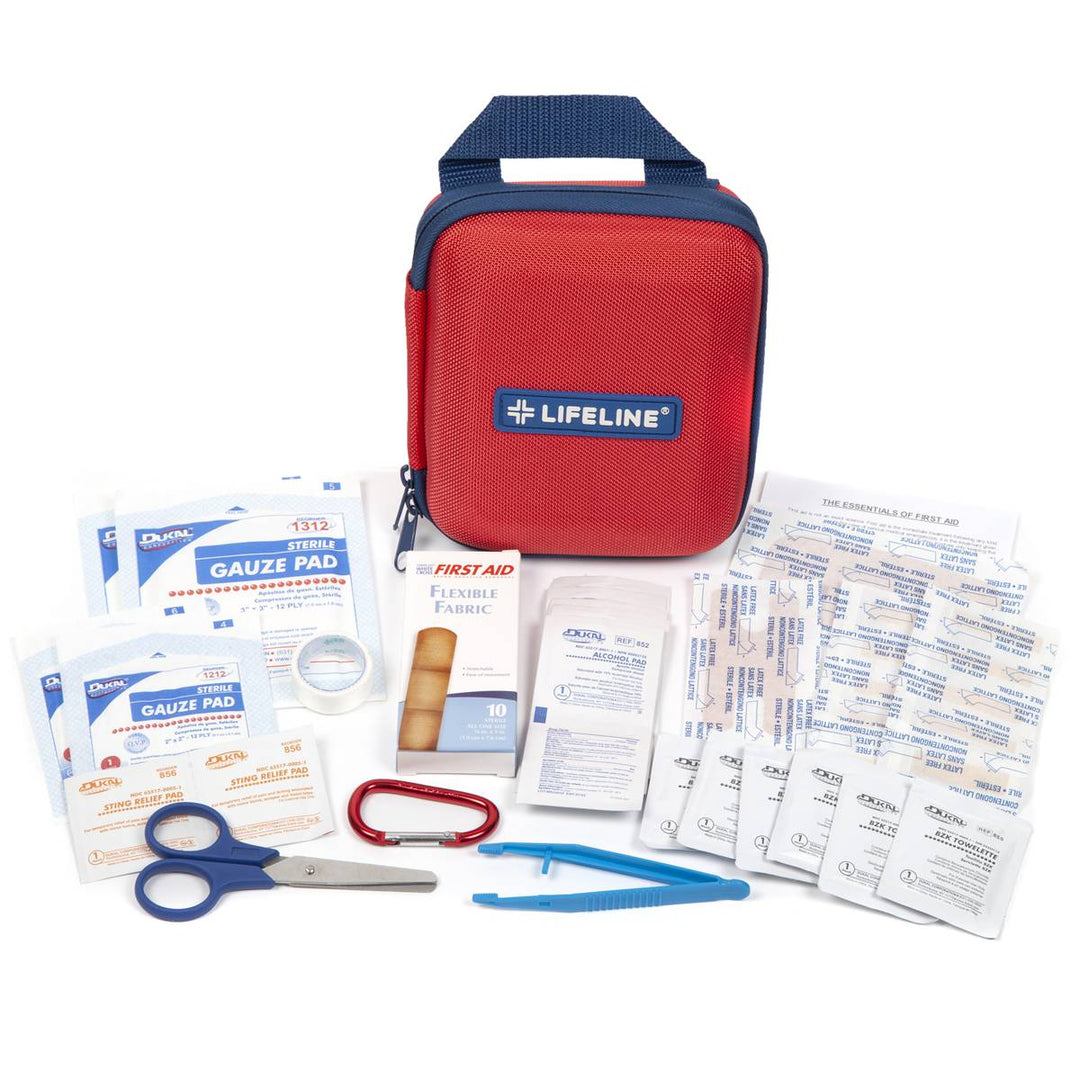 Basic First Aid Pack LifeLine First Aid LARGE FIRST AID KIT for Basic First Aid – quakekits.com