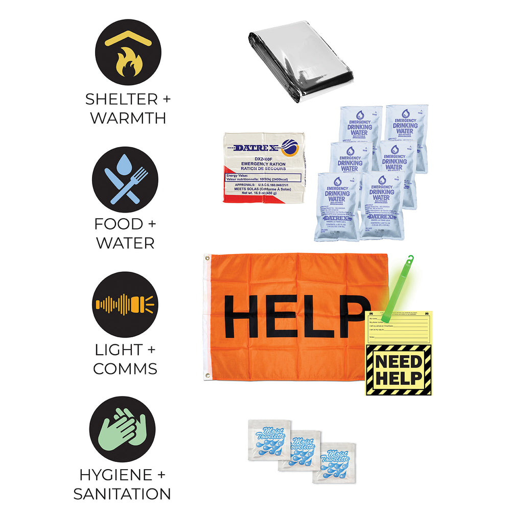 2 day urban survival kit- Grab and go survival kit