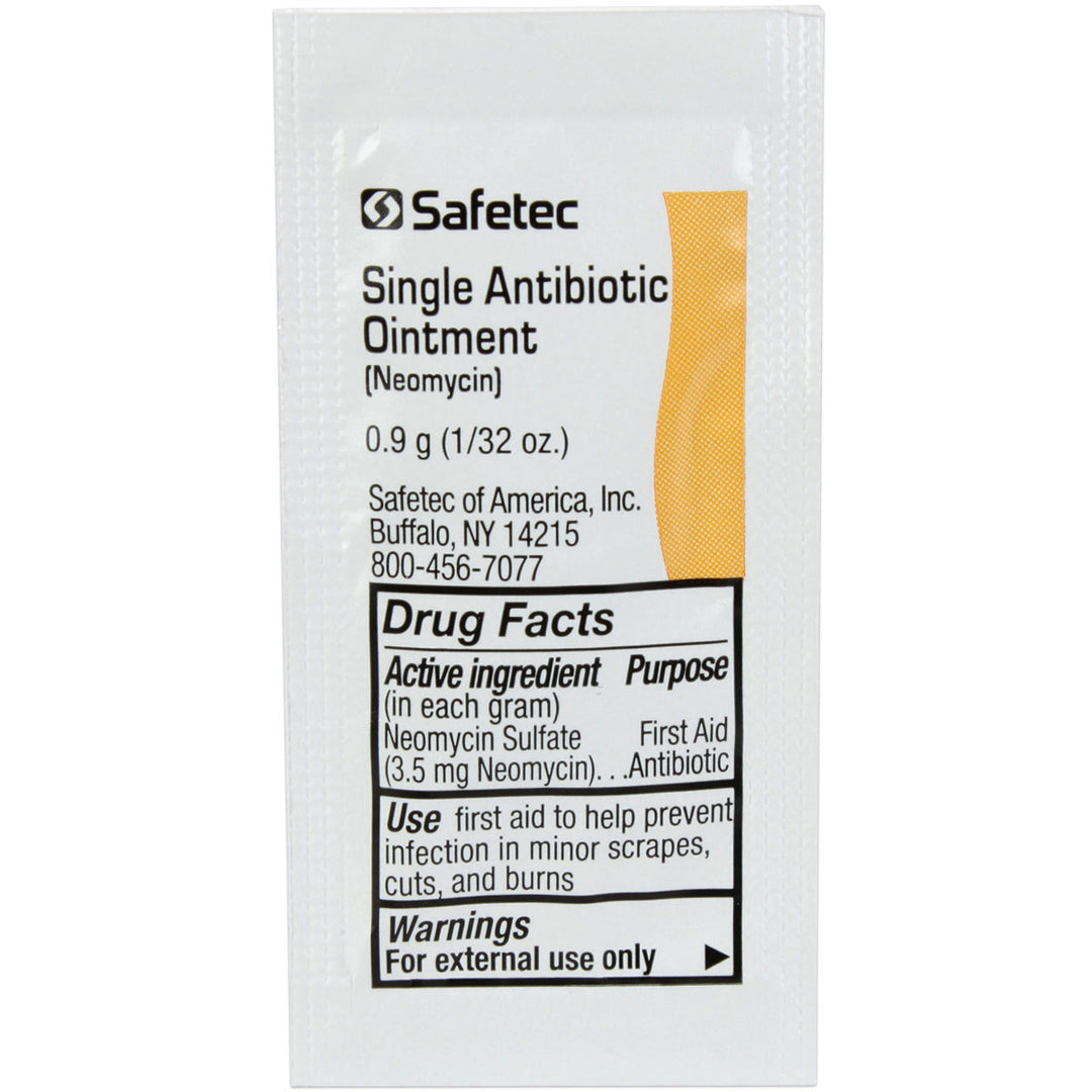 Name (FAP) Single Antibiotic (Neomycin) .9gm. Pouch, 144 per box