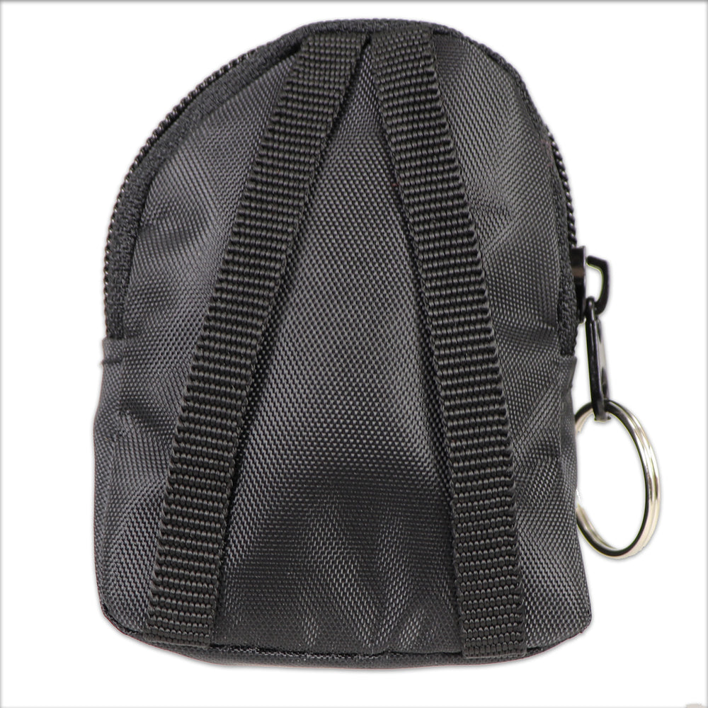 cpr mini backpack CPR Black Beltloop Keychain Backpack with Faceshield, Gloves, and Cleansing Wipes