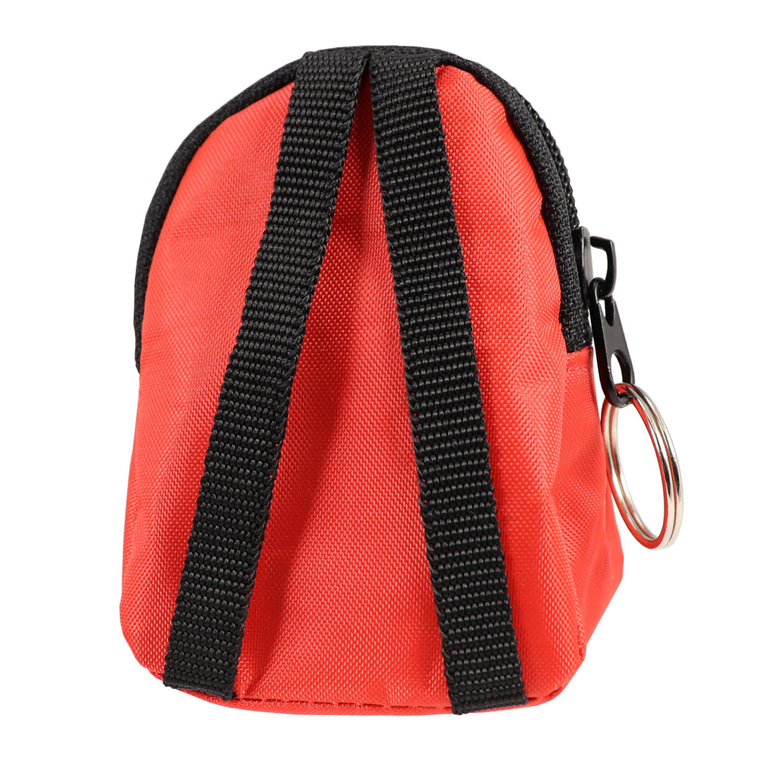 CPR Red Beltloop Keychain Backpack with Faceshield, Gloves, and Cleans ...