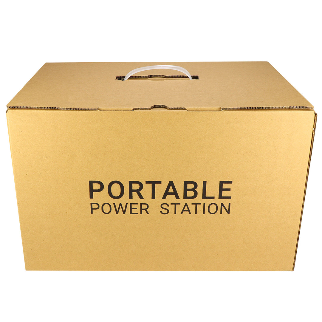 Sepiida power station box with carrying handle