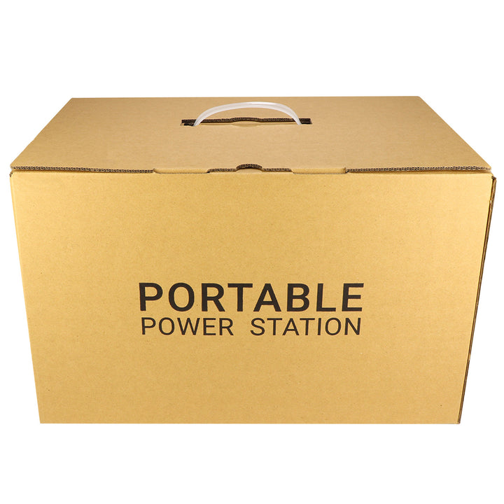 Sepiida power station box with carrying handle