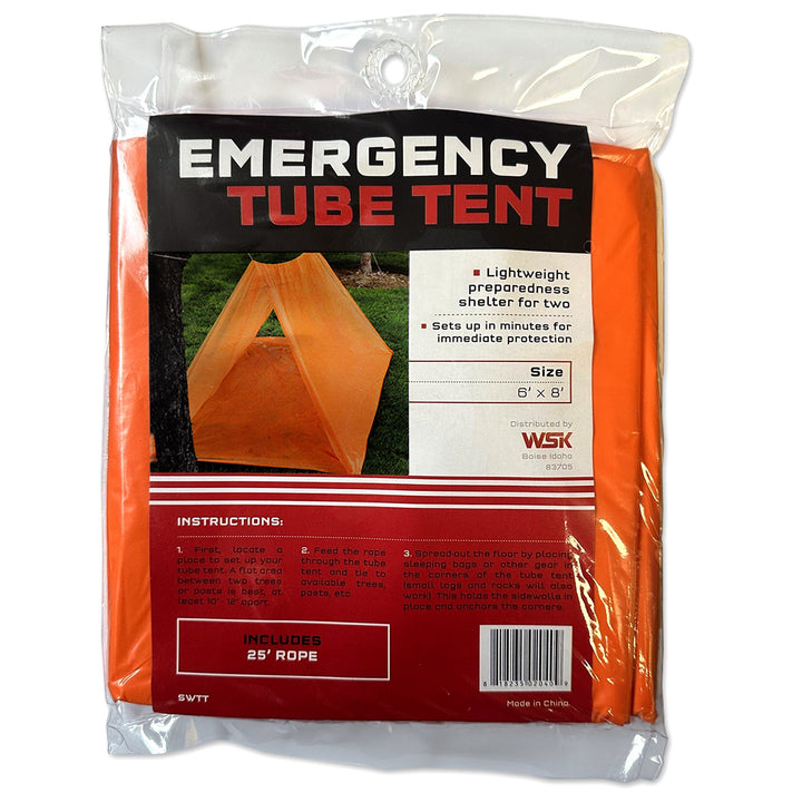 2 Person Emergency Tube Tent