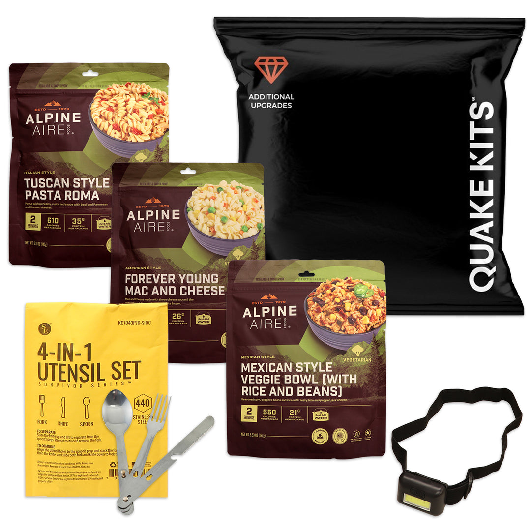 Quake Kits Extensively Prepared Pack 1