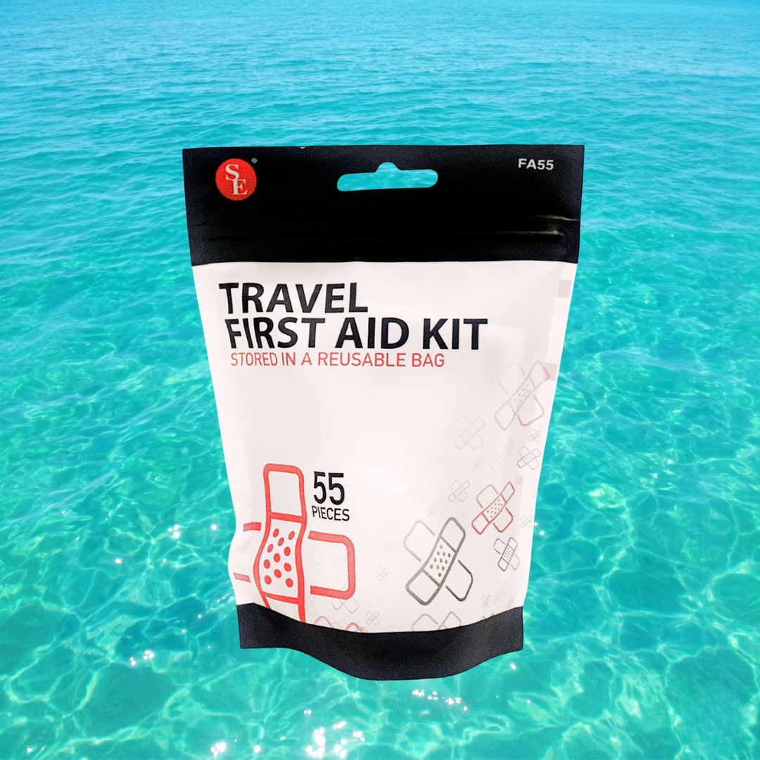 Waterproof first aid kit mini in resealable bag