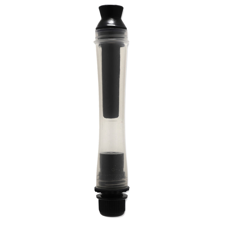 Water purification straw with 100 gallon filter life