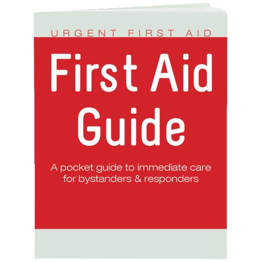 Portable first aid guide for survival kits