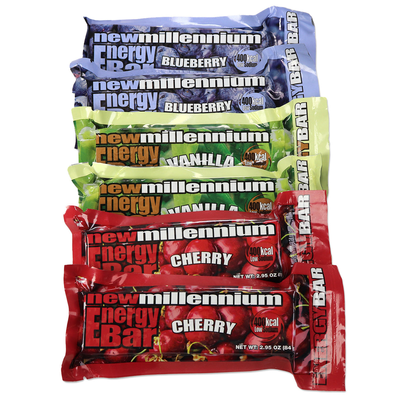 Millennium Food Bars – Variety 6-pack