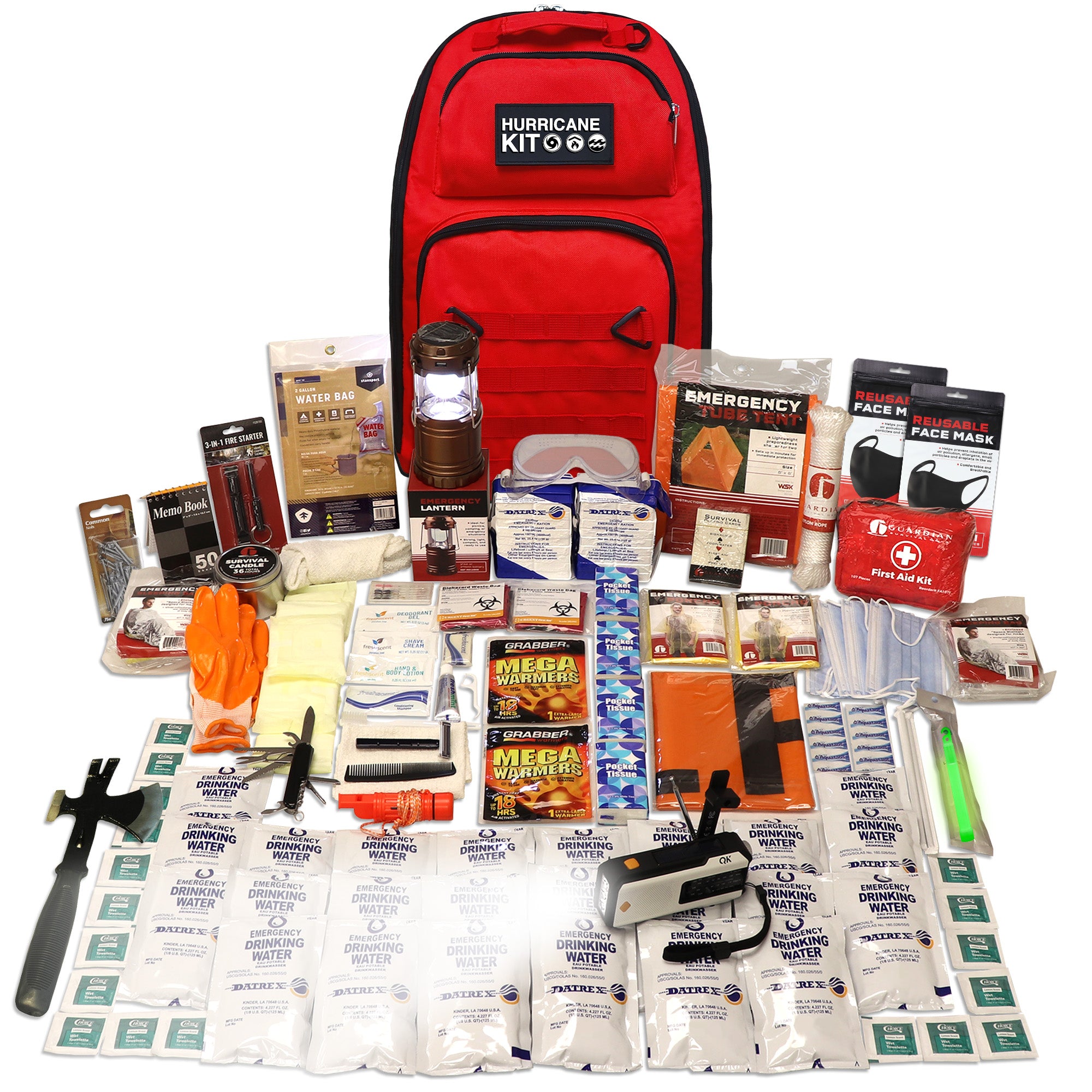 Hurricane Kit Examples QK Hurricane Survival Kit - Extreme Weather Survival Kit - 1-2 Person ...