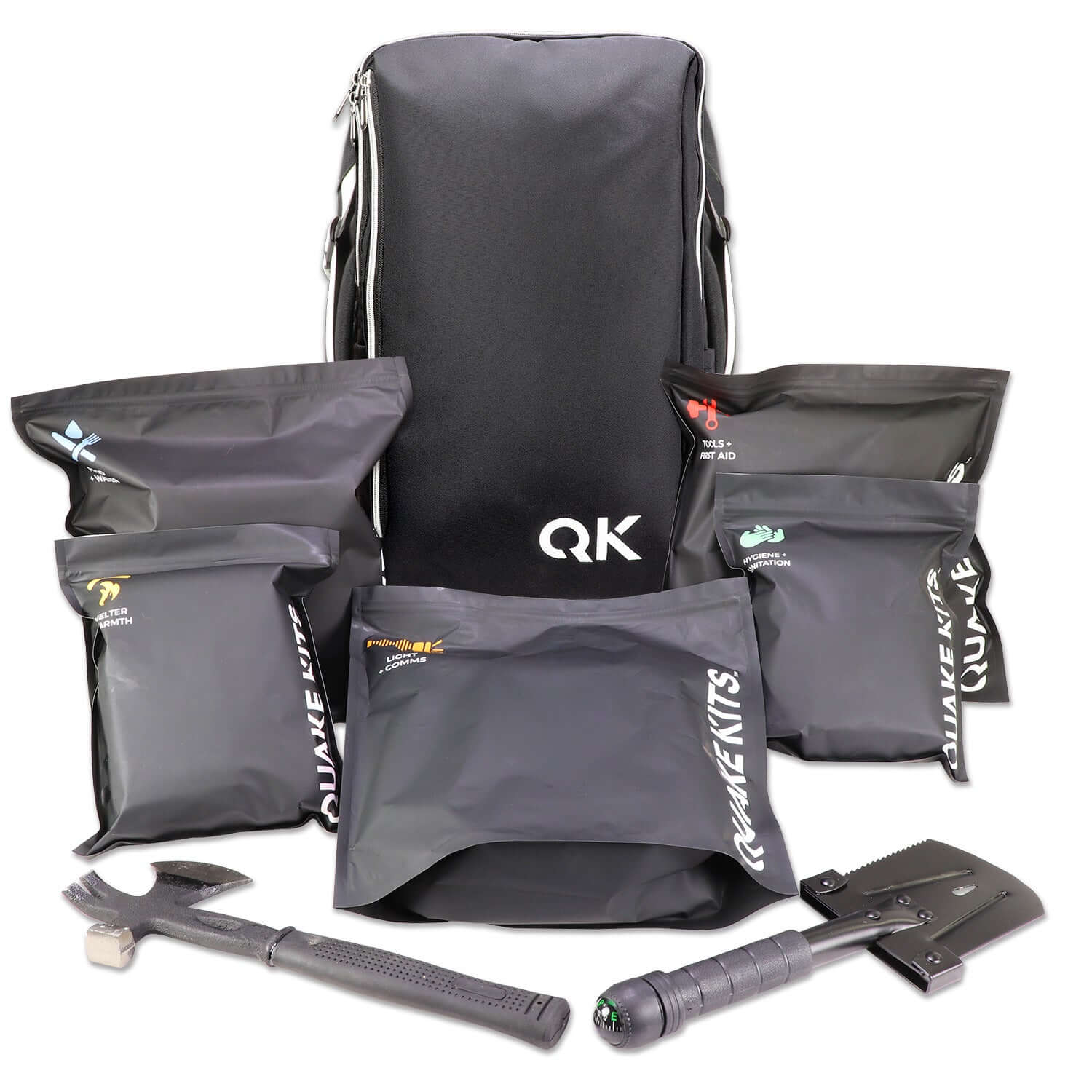 WQE Q-bit white 携帯タイプ　リラクゼーショングッズ Urban Survival Kit by Quake Kits – quakekits.com