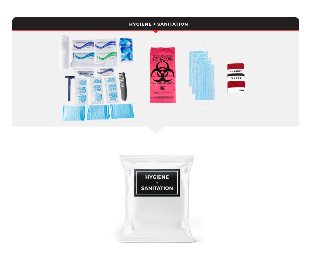 Elite 1 Person Waterproof Survival and Adventure Kit
