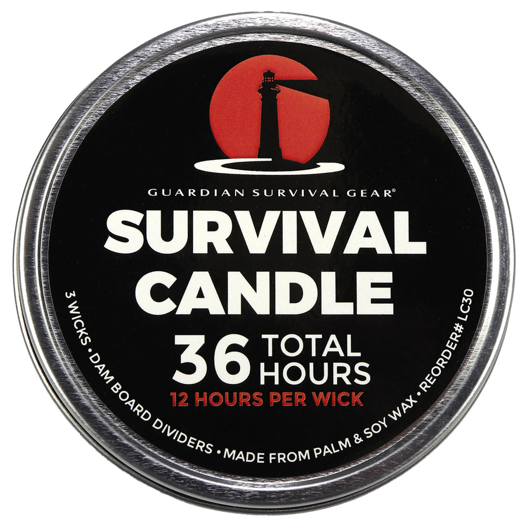 3 Wick 36 Hour Emergency Candle