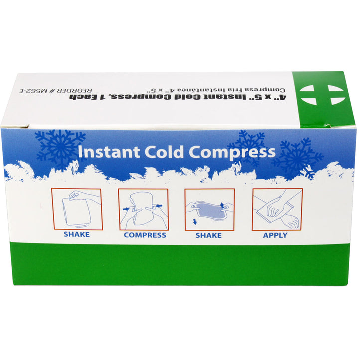 4" x 5" Instant Cold Compress, Boxed