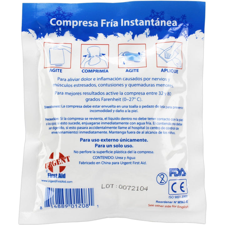 Cold Compress Box Instant Cold Compress - Box of 50, Quick Relief Solution – quakekits.com