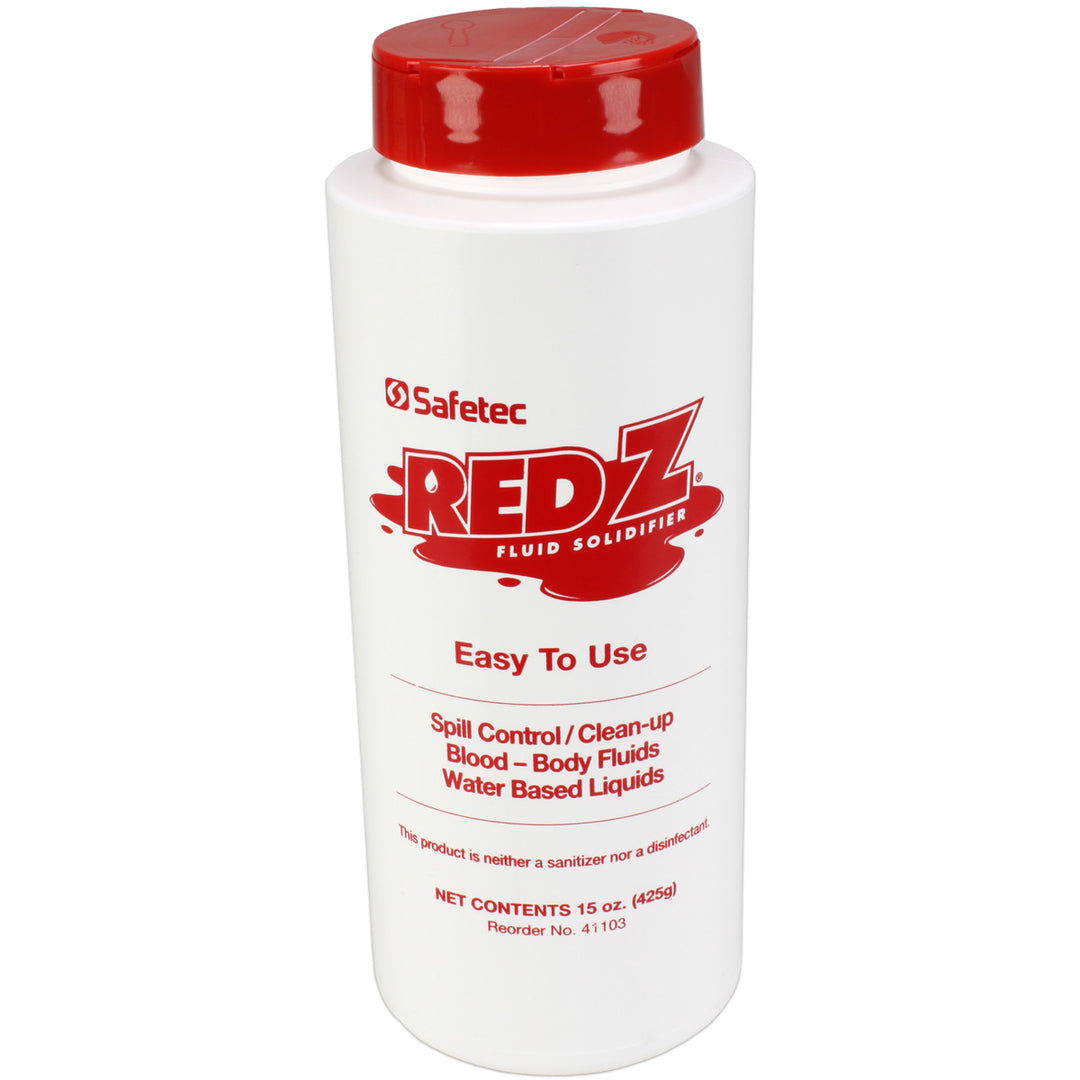 Red-Z Fluid Control Solidifier, 15 oz. plastic shaker