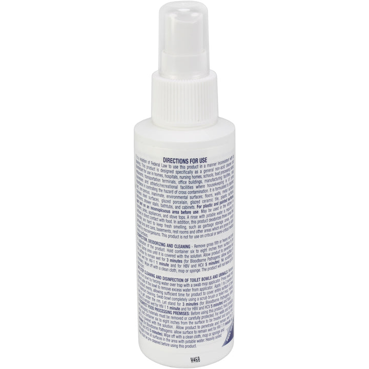 Sanizide Plus environmental surface germicidal solution, 4 oz. plastic bottle with pump spray, 1 ea.
