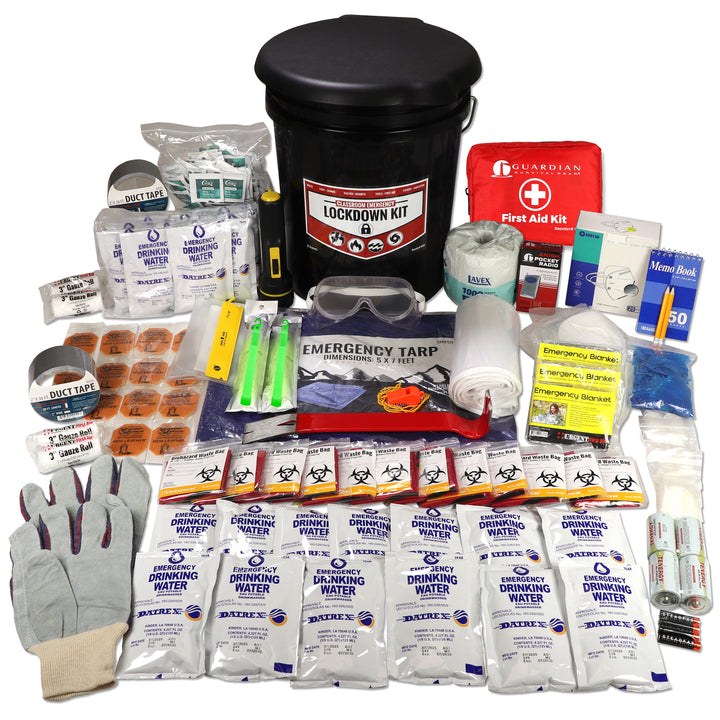 Student Classroom Emergency Lockdown Kit, 25 Students