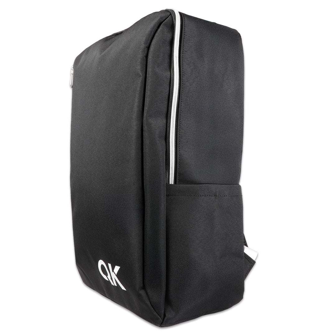 QK Urban Survival Backpack Side Profile with Cup Holder visible on White Background