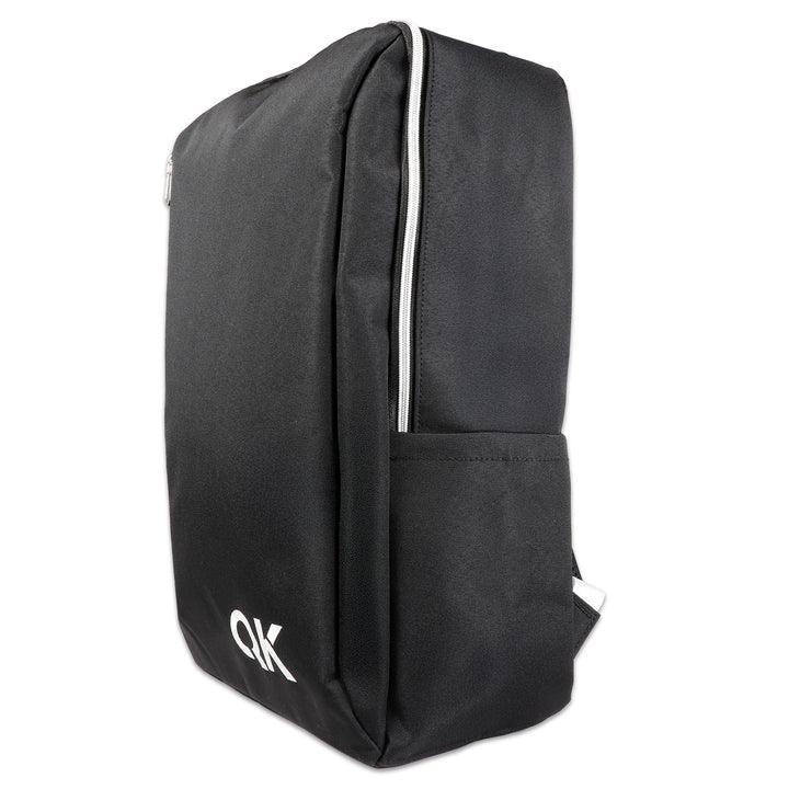 QK Urban Survival Backpack Side Profile with Cup Holder visible on White Background