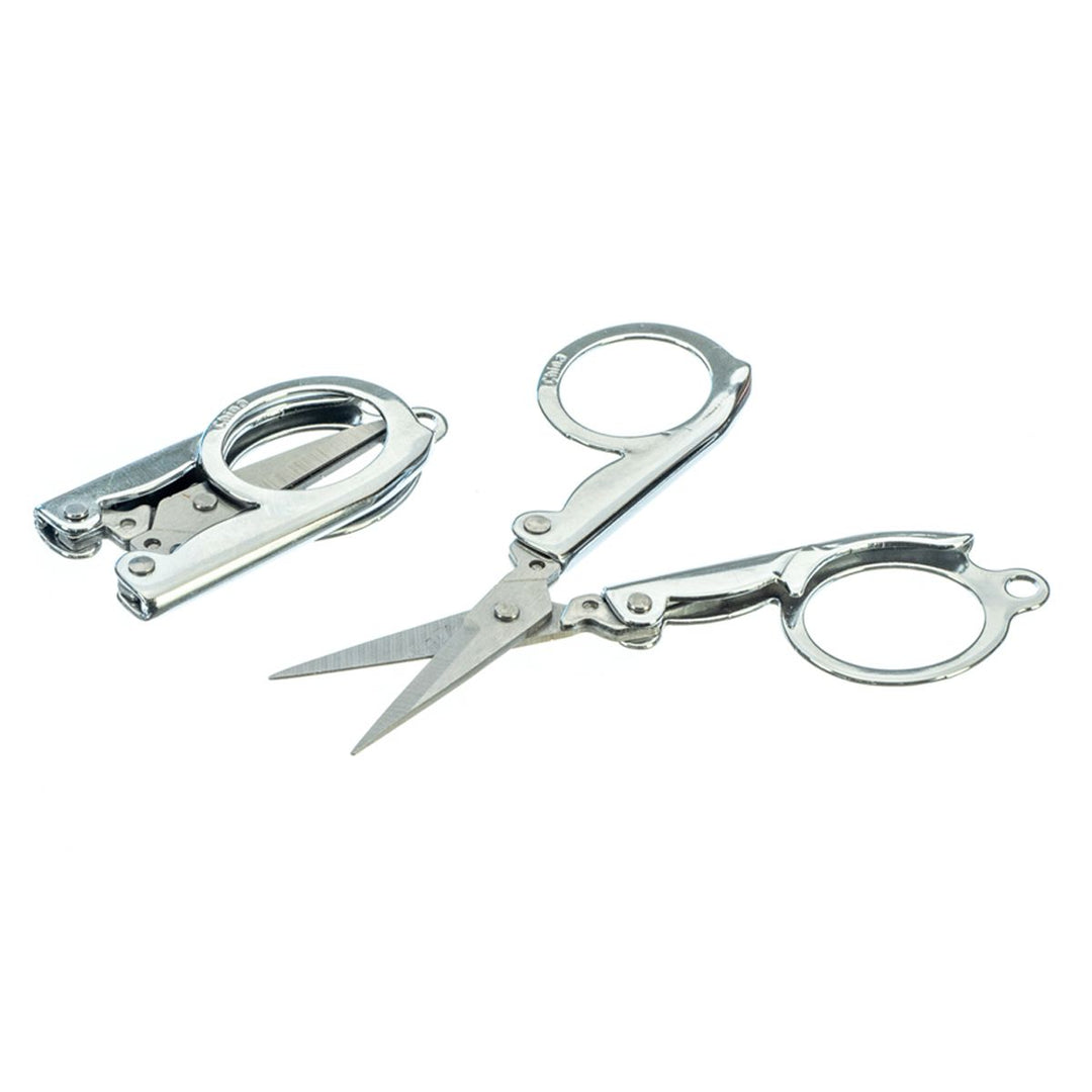 Folding Scissors, 3-1/2" (2" folded), Stainless Steel
