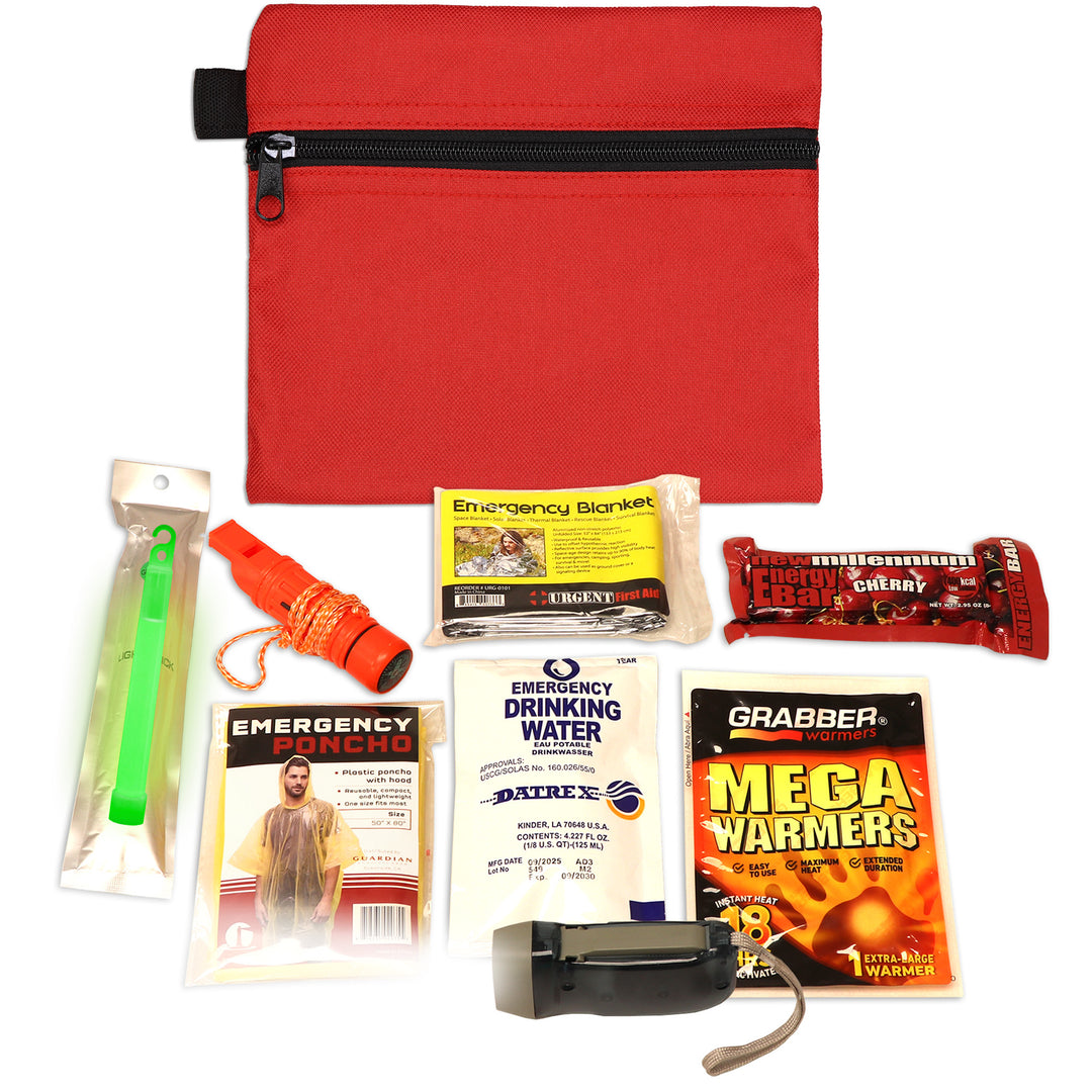 Children's survival mini bug out bag