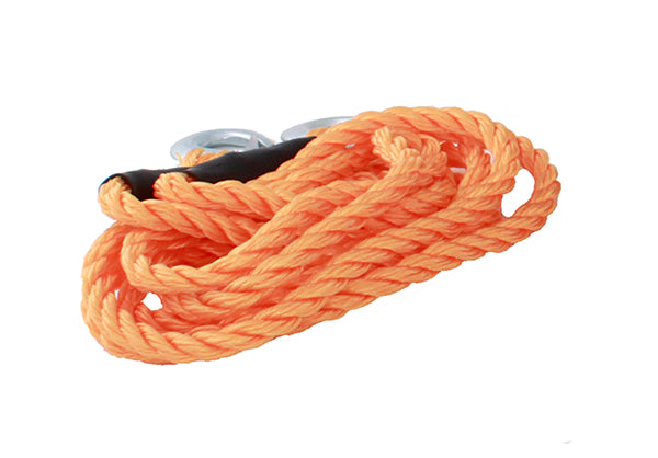 Tow Rope with Vehicle Hooks