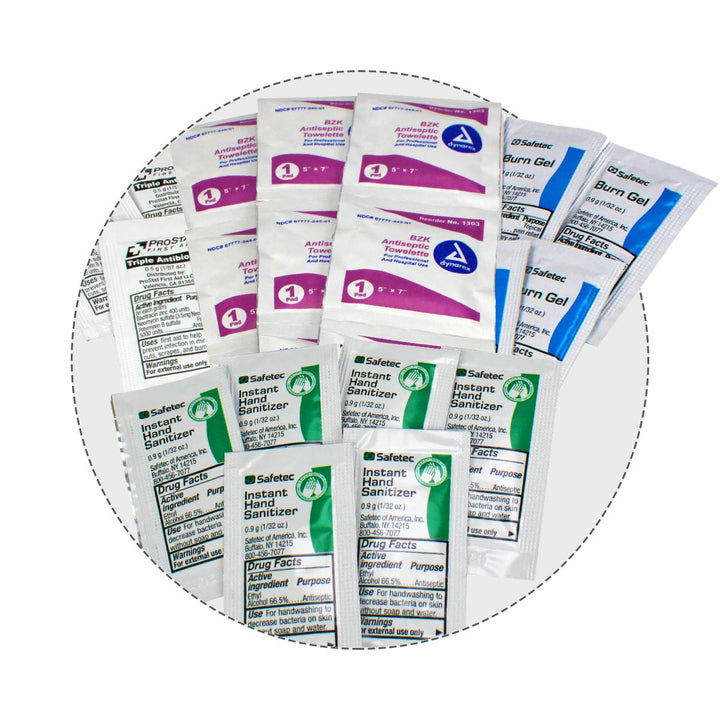 2 Shelf Industrial ANSI B+ First Aid Station, 75 Person