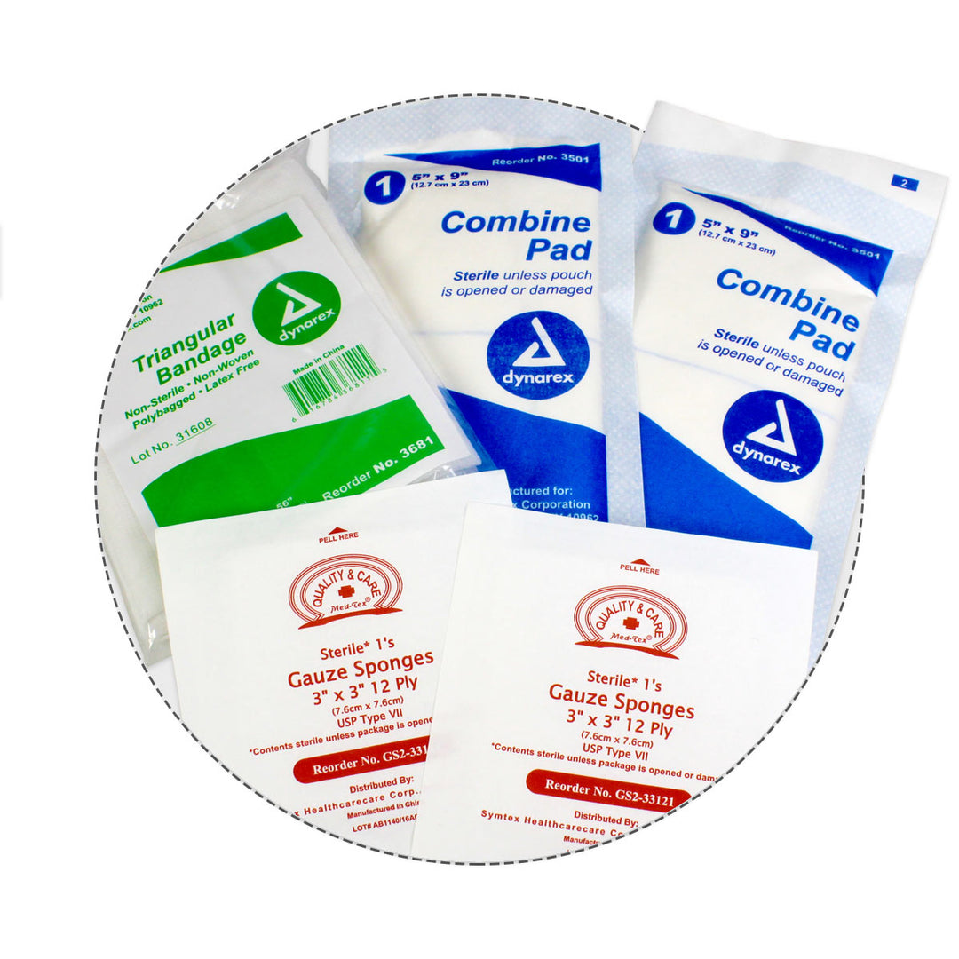 4 Shelf Industrial ANSI B+ First Aid Station - 150 Person