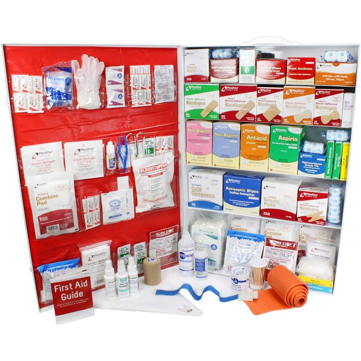 5 Shelf Industrial ANSI B+ First Aid Station - 200 Person