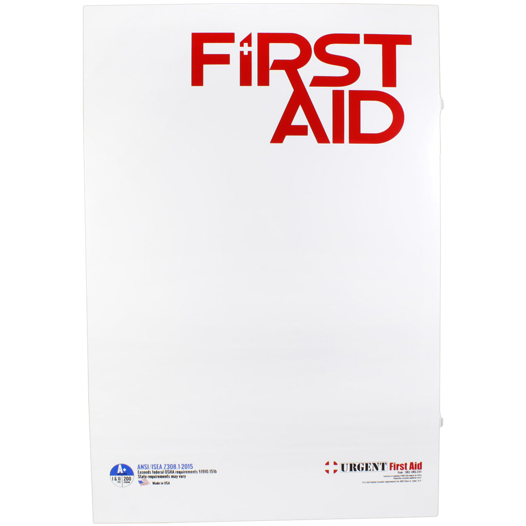 5 Shelf Industrial First Aid Station w/ Pocketliner