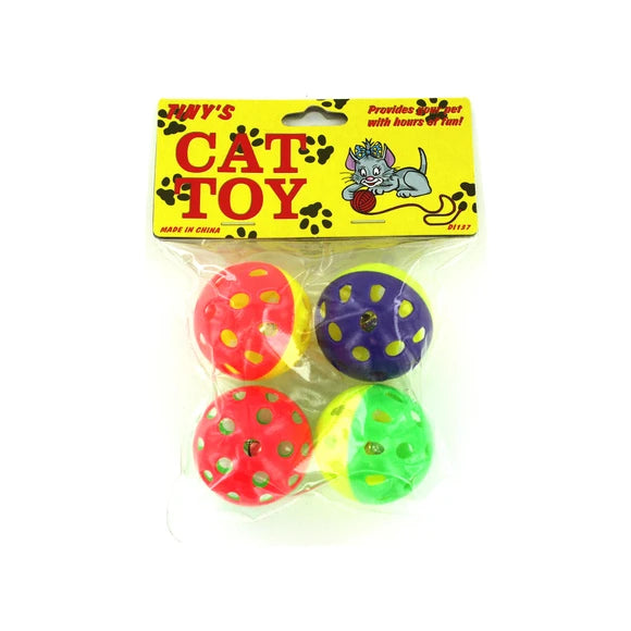 Cat toy bundle for cat emergency kits. 4 compact cat toys for a cat survival kit. 