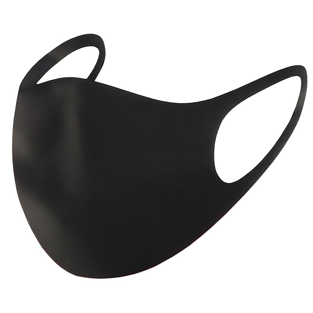Reusable PE dust mask in black, designed for comfort and breathability, ideal for filtering dust and allergens.