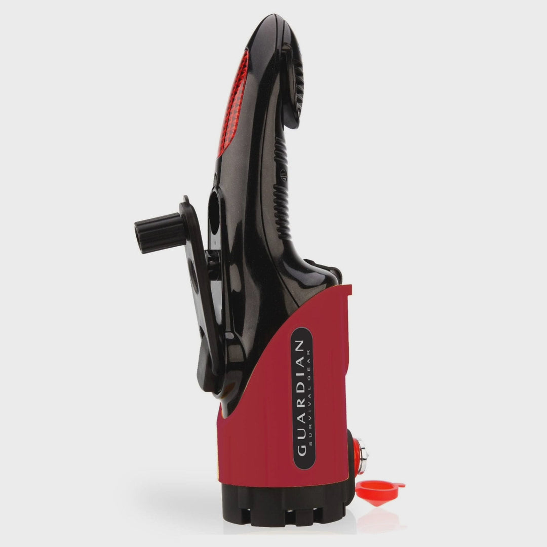 Auto Guardian | 7-in-1 Dynamo Emergency Flashlight & Vehicle Escape Tool