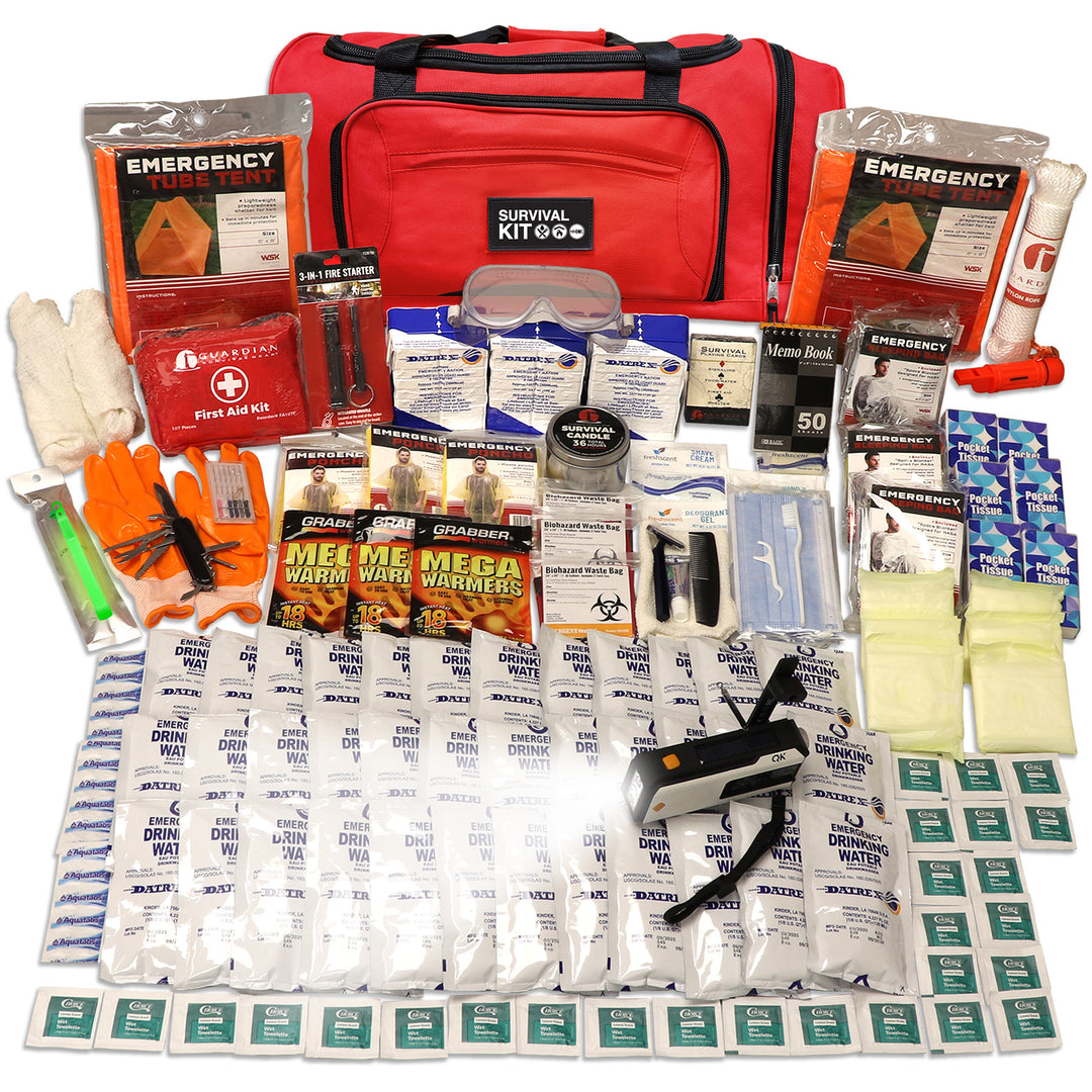 3 person 3 day completely prepared earthquake kit video #kit-3-3