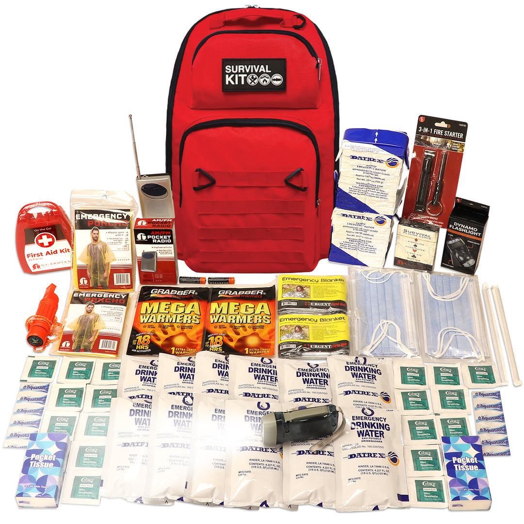 2 person 3 day prepared kit by quake Kits video showcasing product #kit-2-3