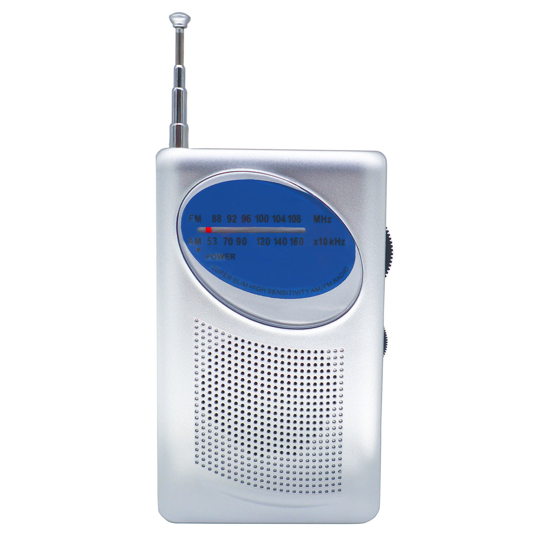 AM/FM radio for emergencies and disasters.