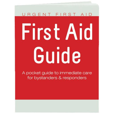 Urgent First Aid Guide with CPR and AED - 52 Pages